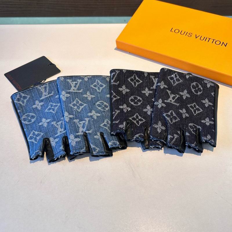 LV Gloves M L 091040